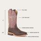 Hyer Lola Brown & Pink Boot