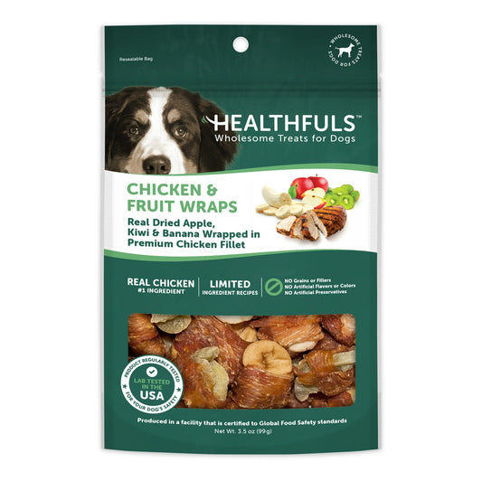 Healthfuls Chicken Wrapped Fruit Treats