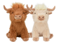 Multipet Highland Cow Dog Toy