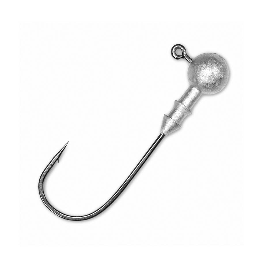 Gamakatsu fishing hook with jig on a white background