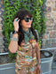 Embroidered Round Up Bandana