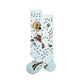 Lucky Chuck Cosmic Cowgirl Light Blue Performance Socks