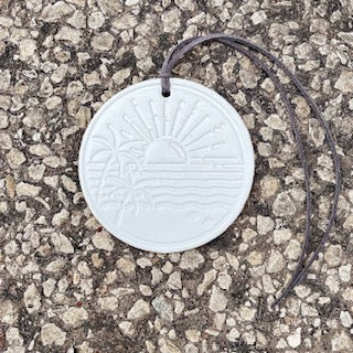 Callahan Leather Co. Round Sunset Freshie