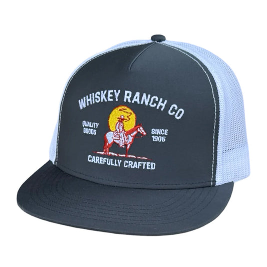 Whiskey Bent Hat Co. The Murchison Cap in Charcoal