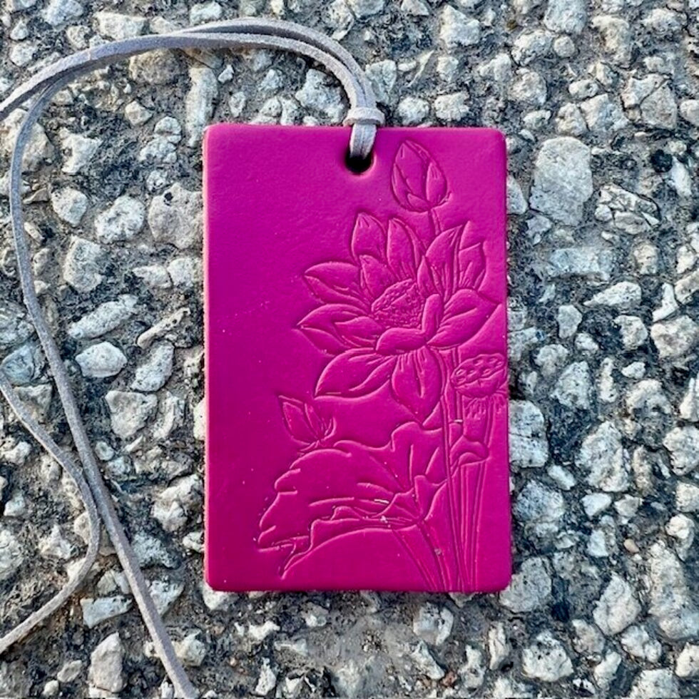 Callahan Leather Co. Rectangle Lotus Freshie