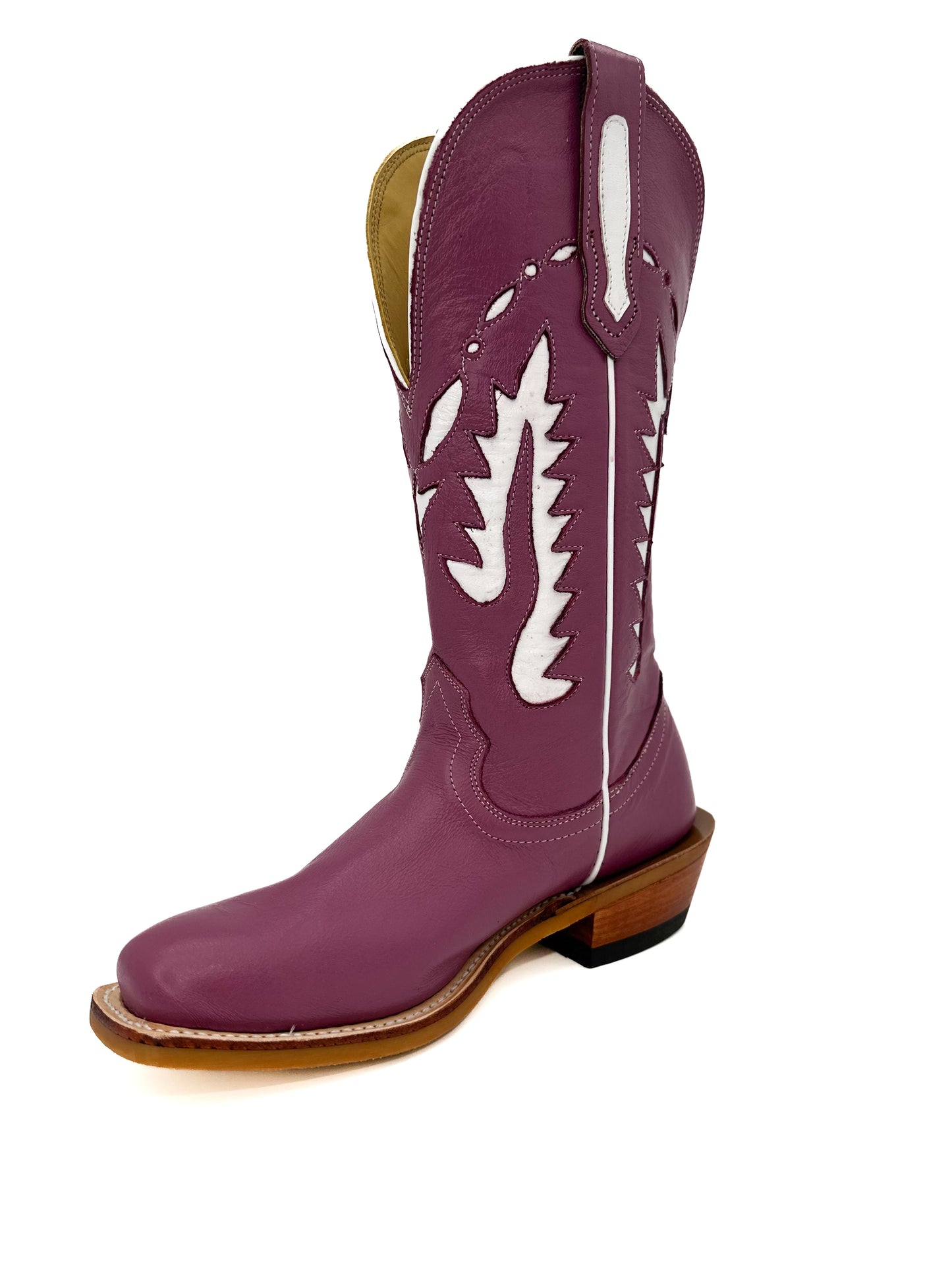 Fenoglio Women's Lilac Motochap Boots