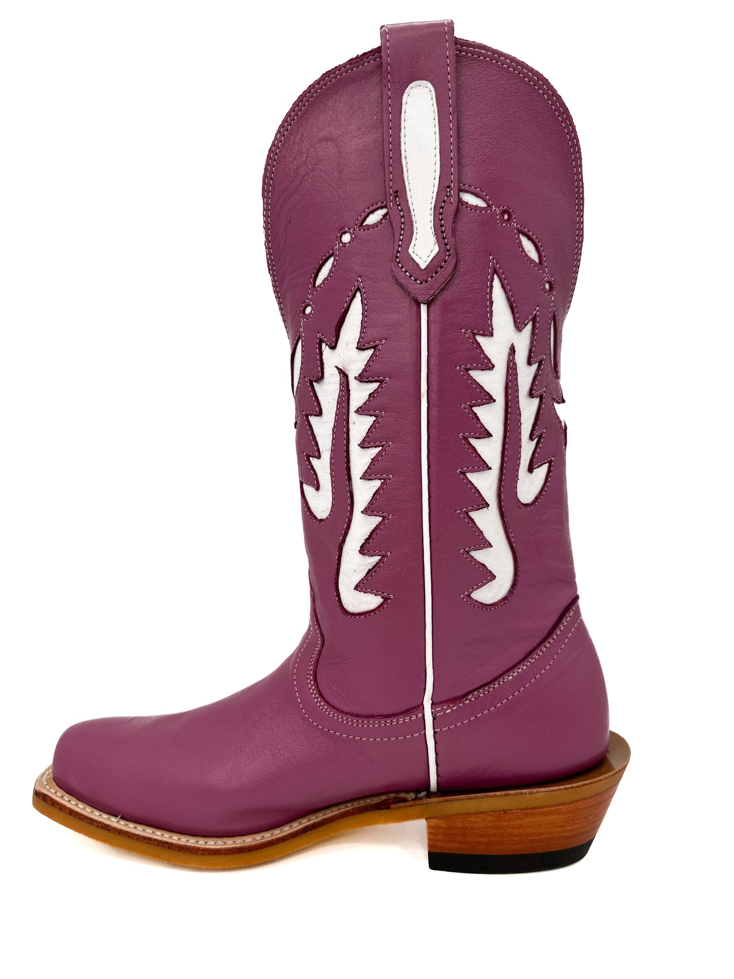 Fenoglio Women's Lilac Motochap Boots