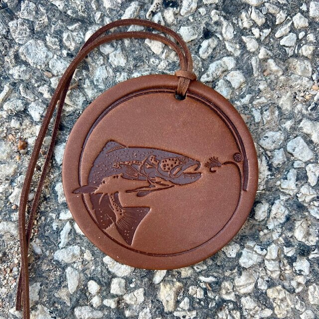 Callahan Leather Co. Round Fish Freshie