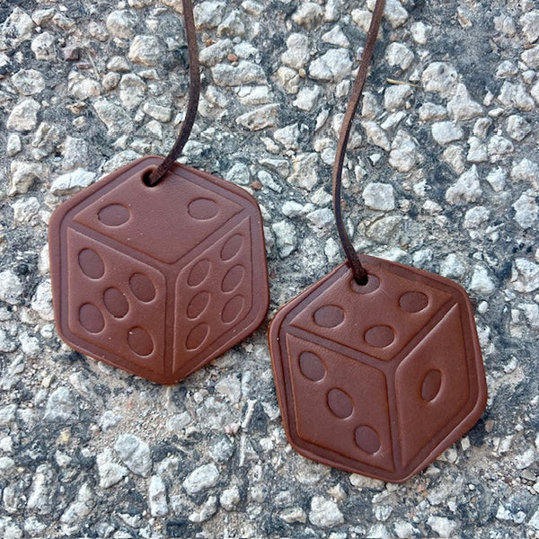 Callahan Leather Co. Double Dice Freshie