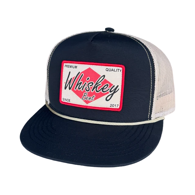 Whiskey Bent Hat Co. The Diamond Trucker Cap