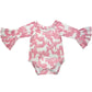 Shea Baby Grazing Horses Bell Long Sleeve Onesie