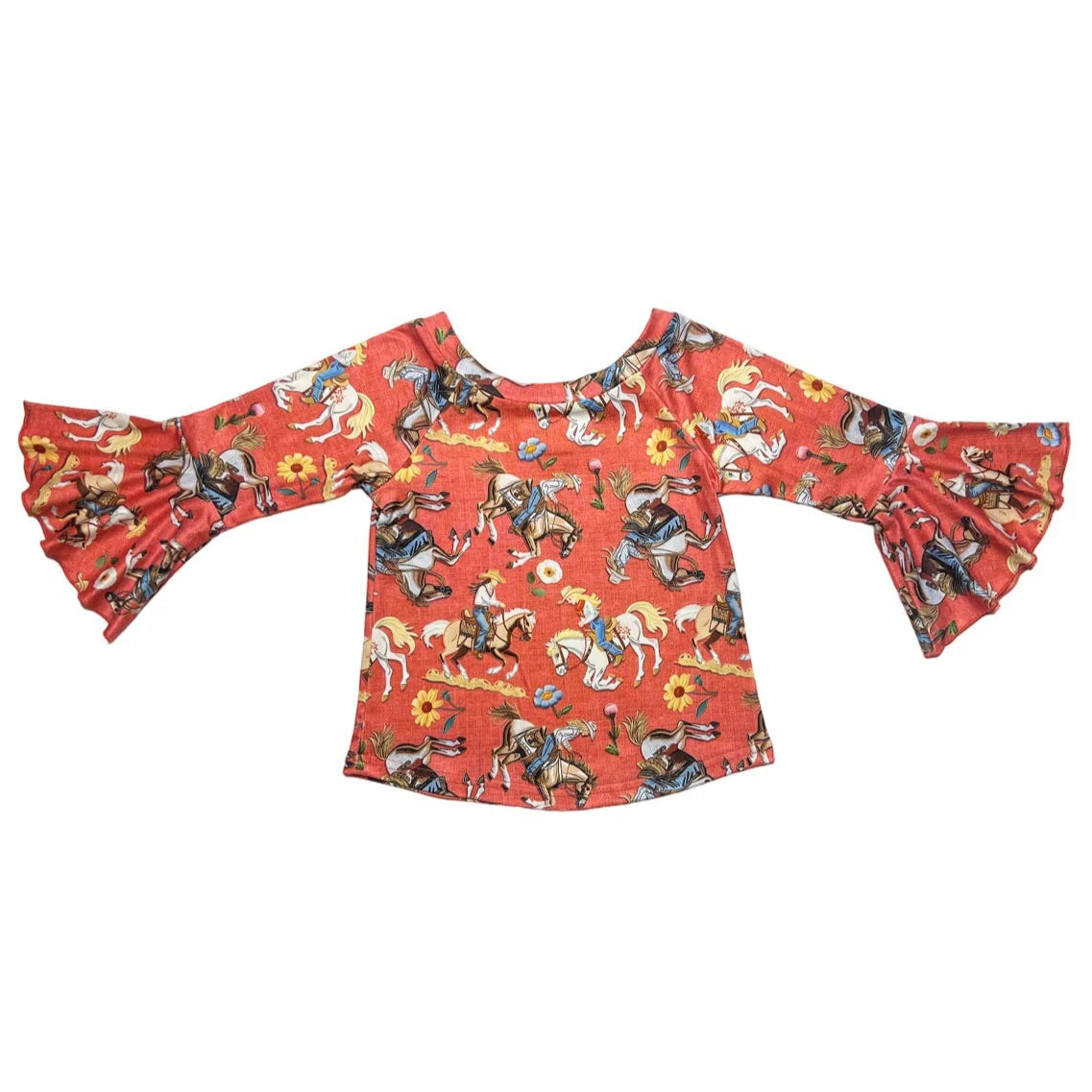 Shea Baby Cowgirl Thing Bell Long Sleeve Top