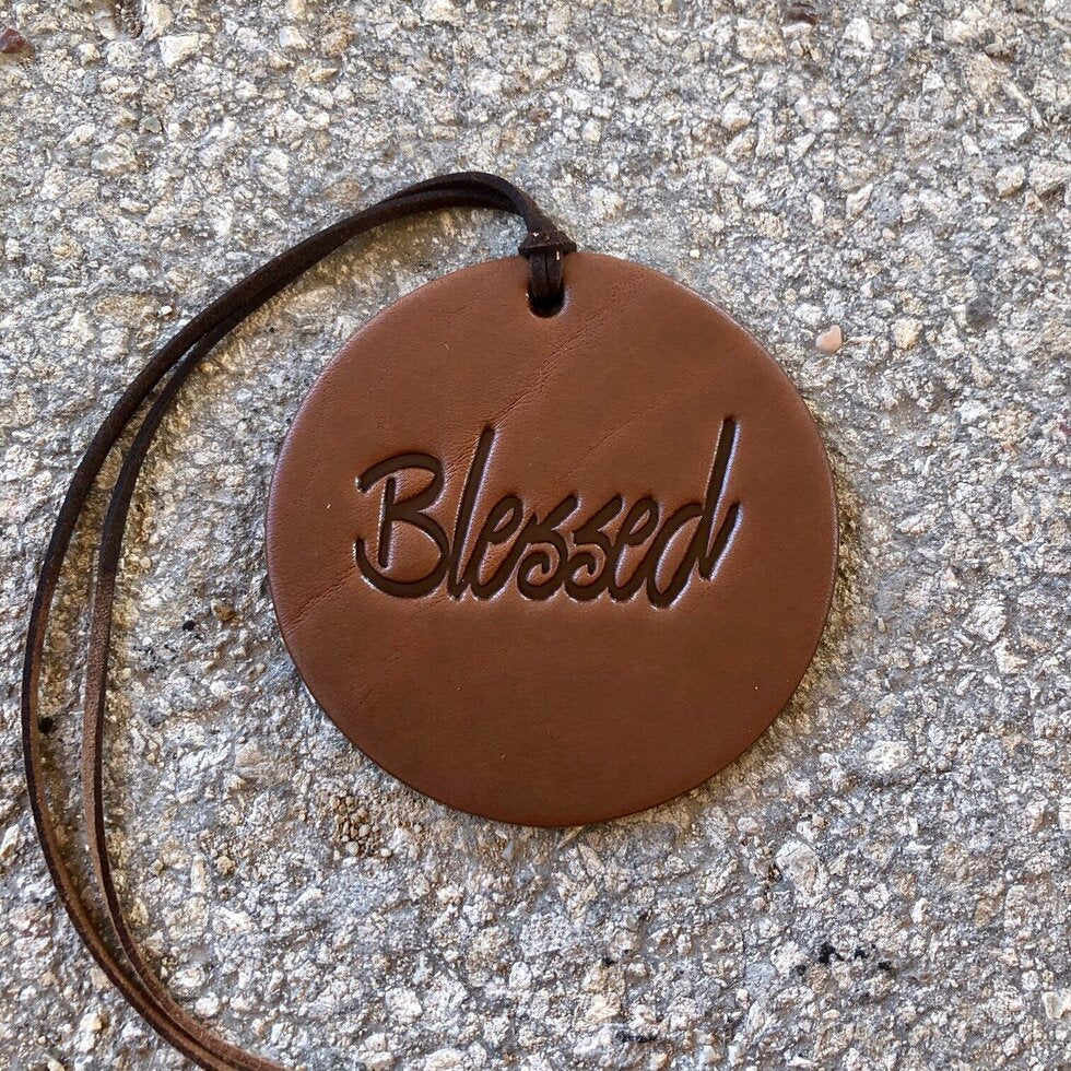 Callahan Leather Co. Round Blessed Freshie