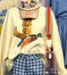Poppy & Pine Flying Mallard Crop Sweatshirt