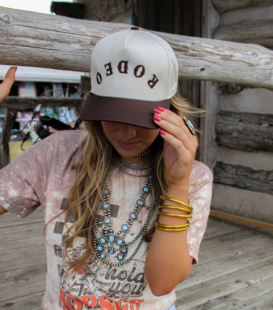 Rodeo Upside Down Canvas Cap