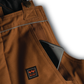 Walls Frost DWR Insulated Duck Work Bib Overall in Pecan