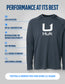 Huk Icon Performance Hoodie in Sea Storm