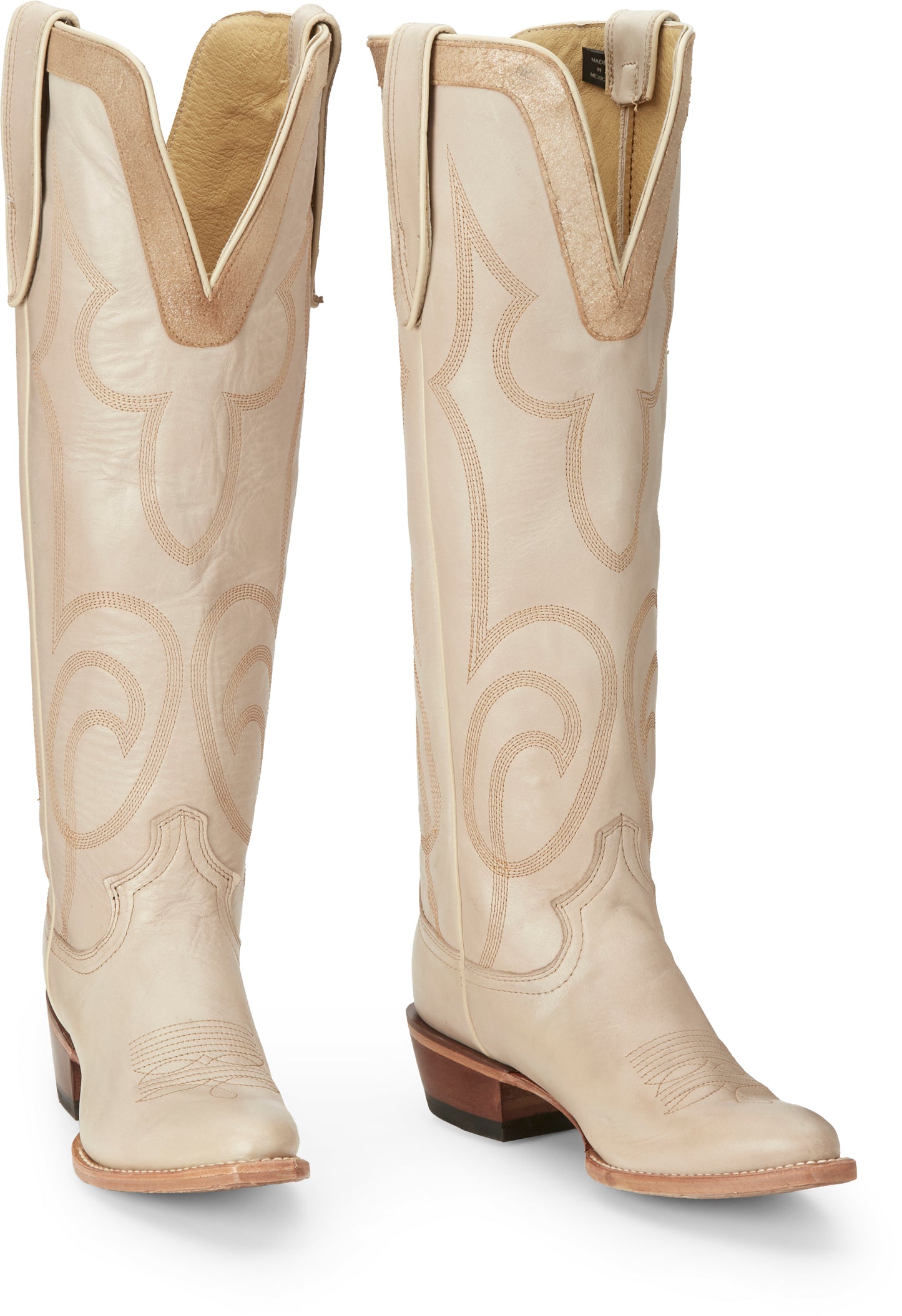 Justin Boots Verlie Vanilla Cowhide Boot