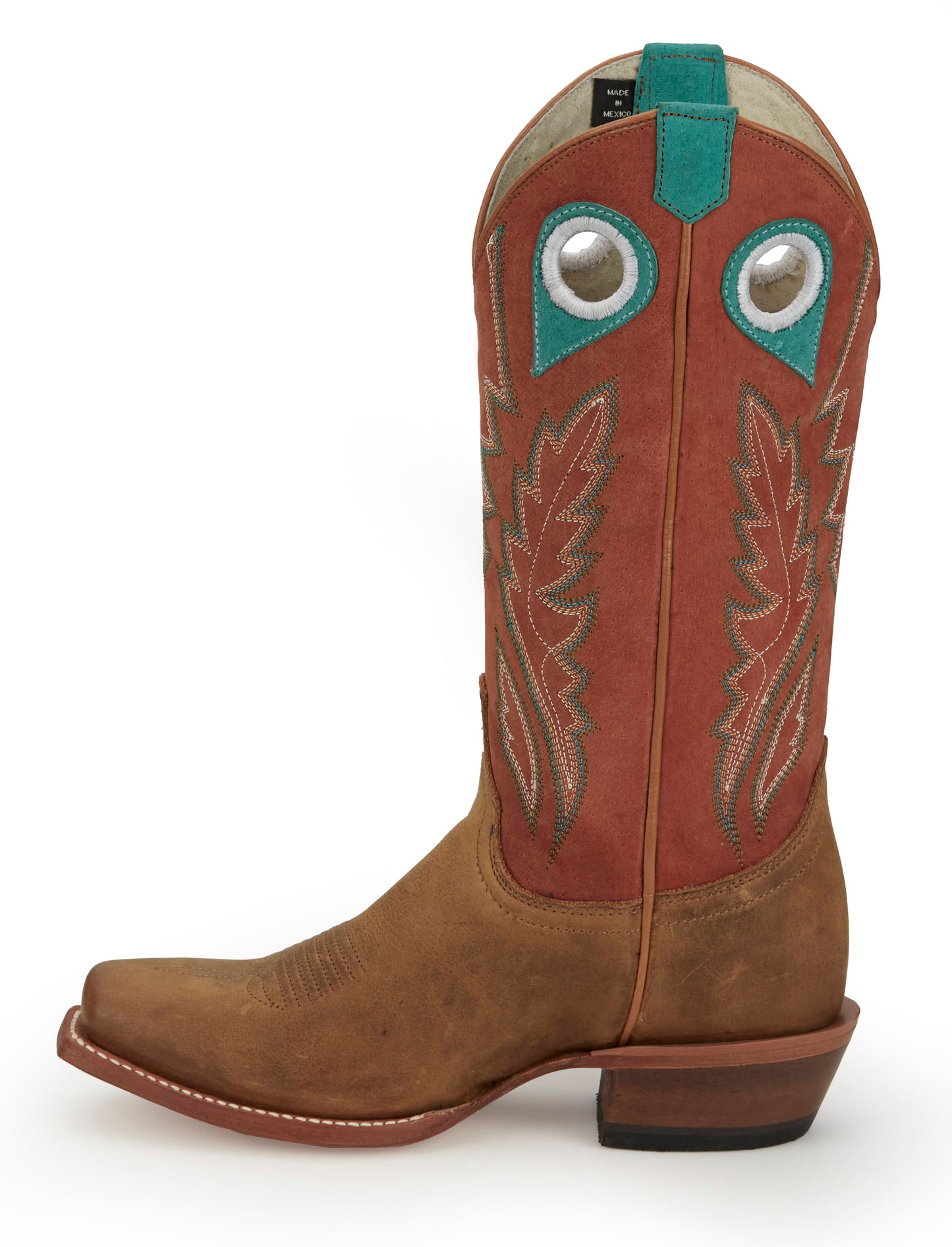 Justin Boots Lorena Sunflower Tan Cowhide Boot