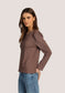 Dylan Jules Top in Brown