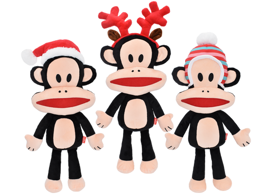 Multipet Paul Frank® Julius the Monkey Holiday Dog Toy