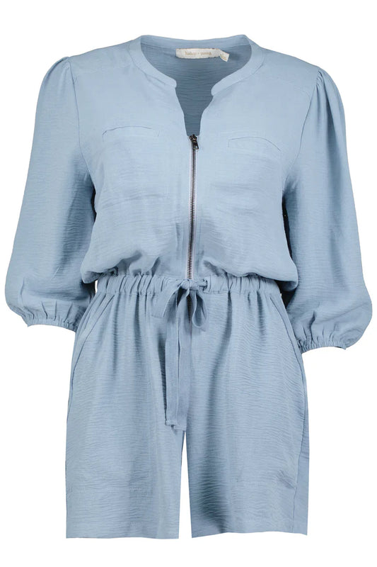 Bishop + Young Blue Cameron Short Romper