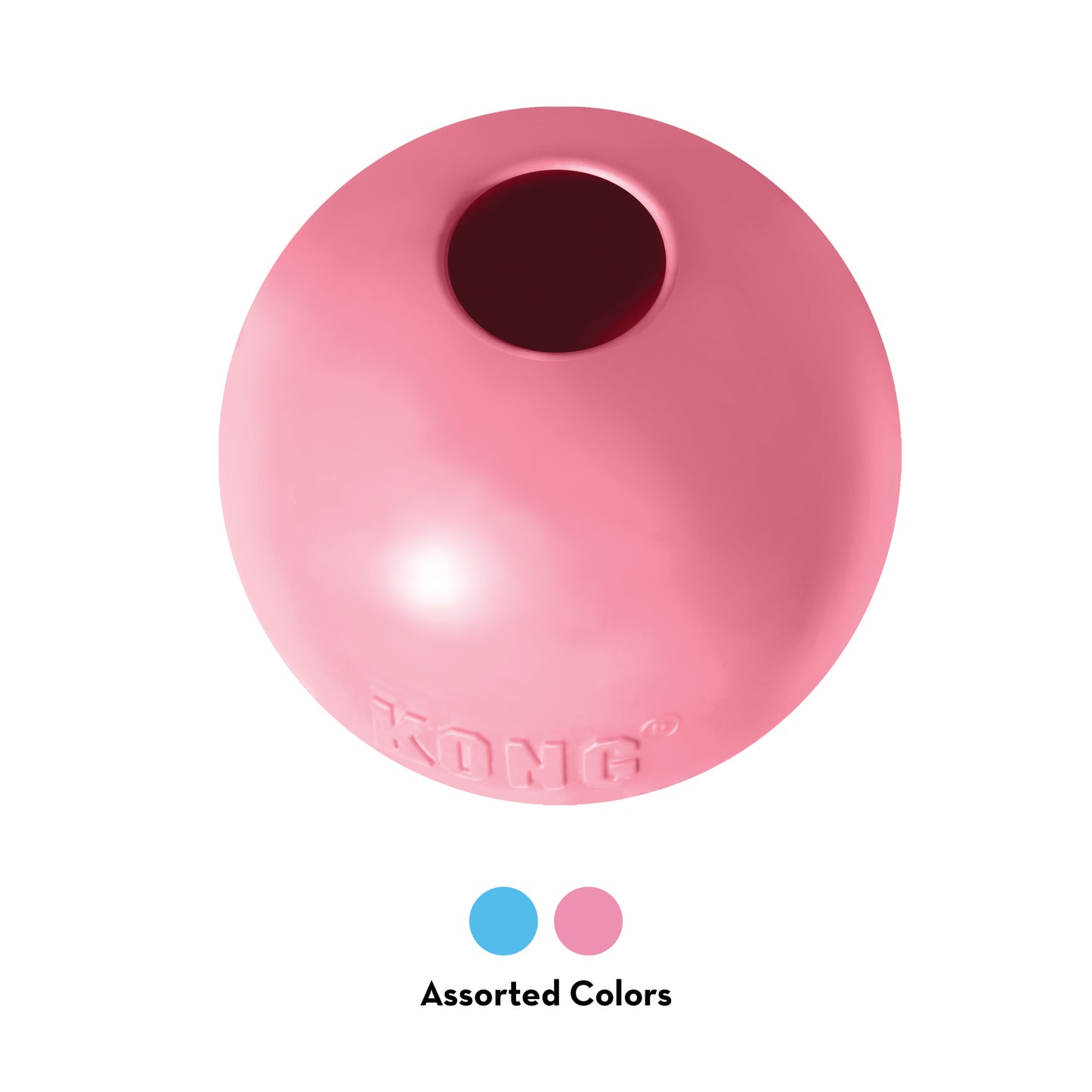 Kong Puppy Ball with Hole - Medium/ Large