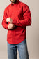 Kimes Ranch KR Team Dress Shirt in Red