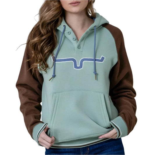 Kimes Ranch Amigo Hoodie Logo Sweatshirt in Matcha