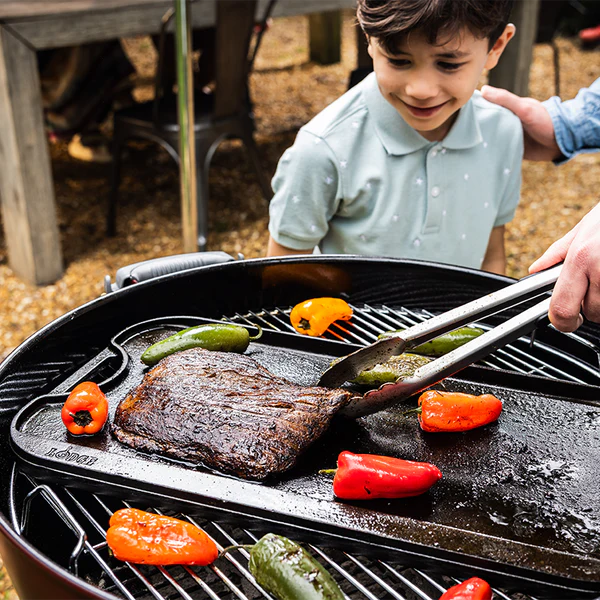 Lodge 20"x10.5" Inch Pro-Grid Reversible Grill/Griddle