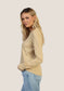 Dylan Long Sleeve Vintage Tee in Butter