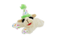 Multipet Lamb Chop with Birthday Hat Dog Toy