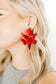 Linny Co Flora Crimson Earrings