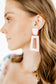 Linny Co Kennedy Baby Pink Earrings