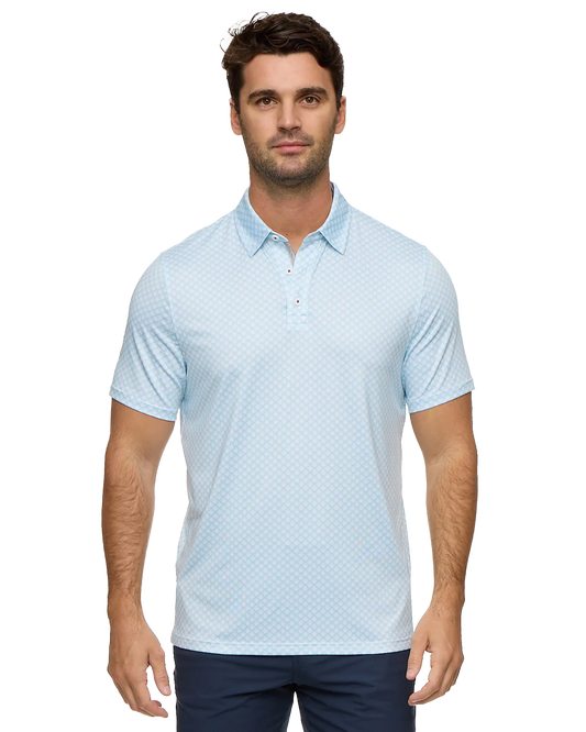 Flag & Anthem MVP Fridley Mint Agave Print Polo
