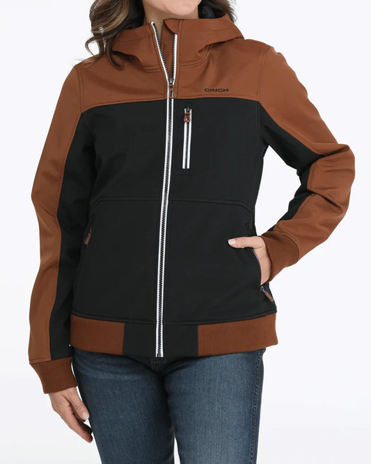Cinch Color Blocked Bonded Hoodie