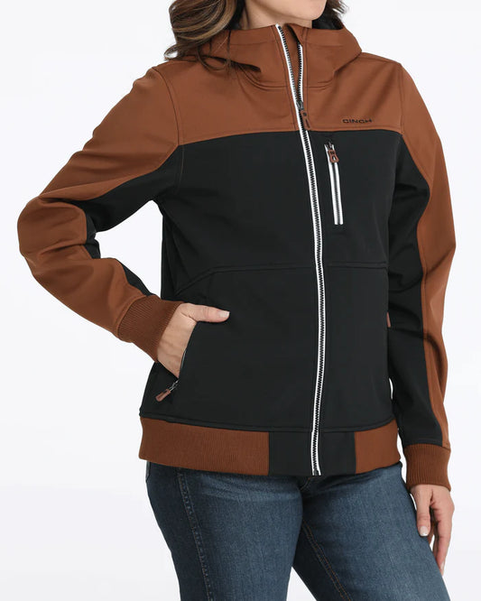 Cinch Color Blocked Bonded Hoodie