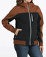 Cinch Color Blocked Bonded Hoodie