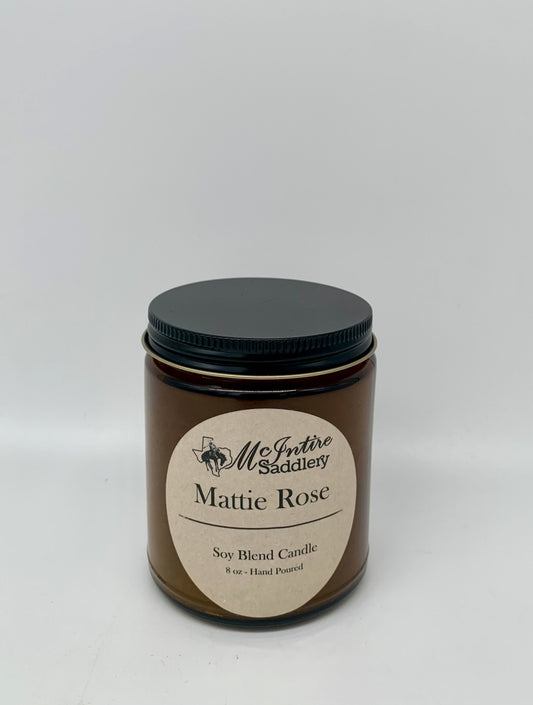 McIntire Saddlery Mattie Rose Candle