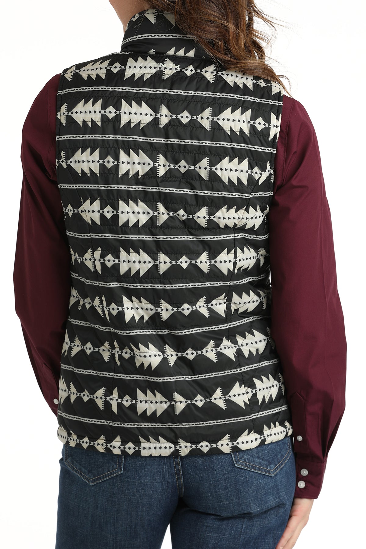 Cinch Women's Reversible Aztec Vest