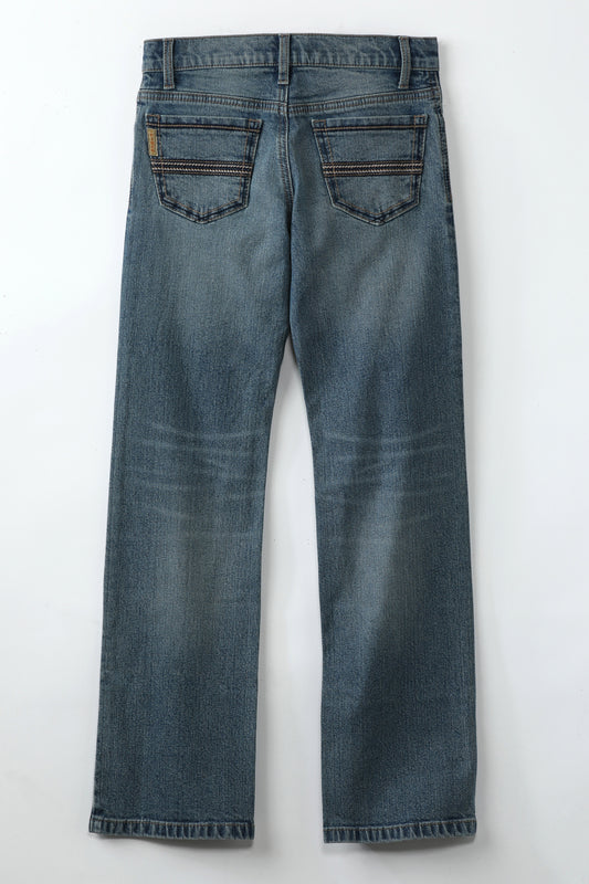 Cinch Boy's Relaxed Medium Stone Wash Jeans