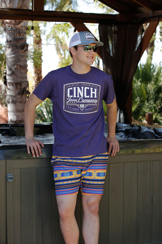 Cinch Men's Aztec Swim Trunks