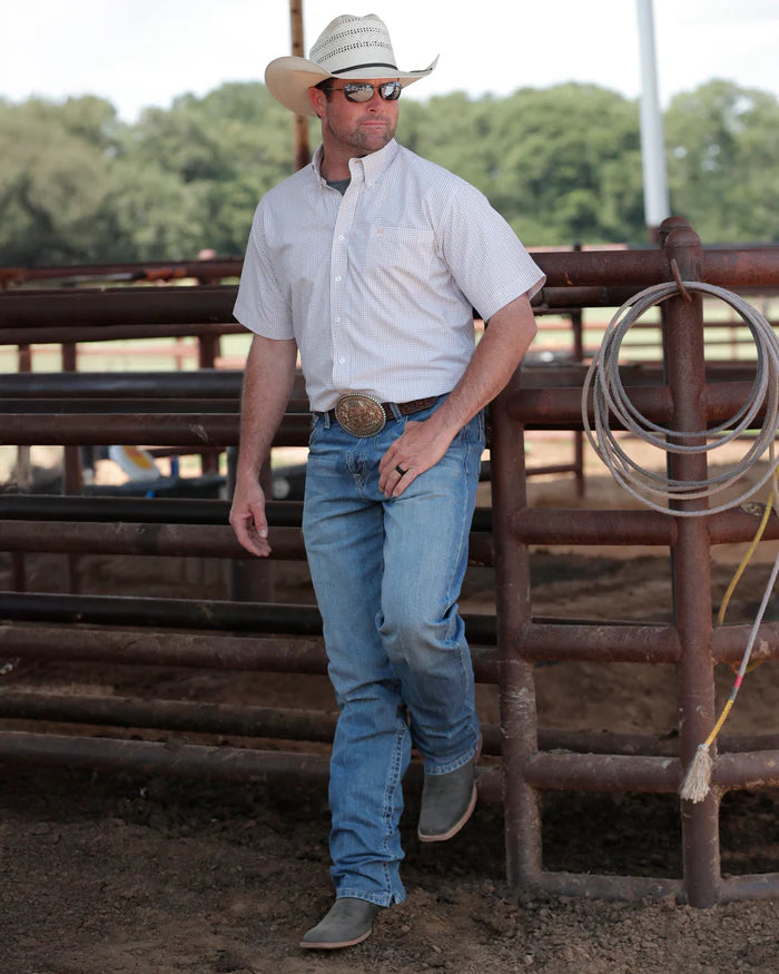 Cinch Men's Black Label 2.0 Rigid - Medium Stone