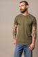 Kimes Military Green Circular Duck Camo T-Shirt