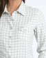 Cinch Women’s Arenaflex Snap Front Western Shirt in White Plaid