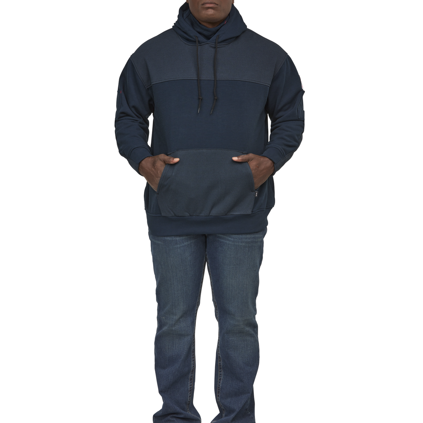 Bulwark Protection Men's Flame-Resistant Relentless Navy Hoodie