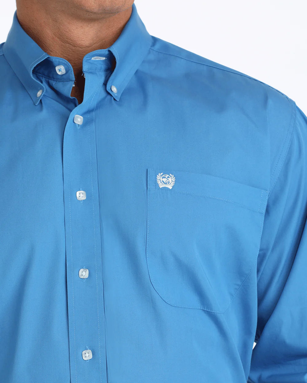 Cinch Men's Solid Classic Fit Button-Down Western Shirt