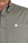 Cinch Men's Long Sleeve Olive Button Down Shirt
