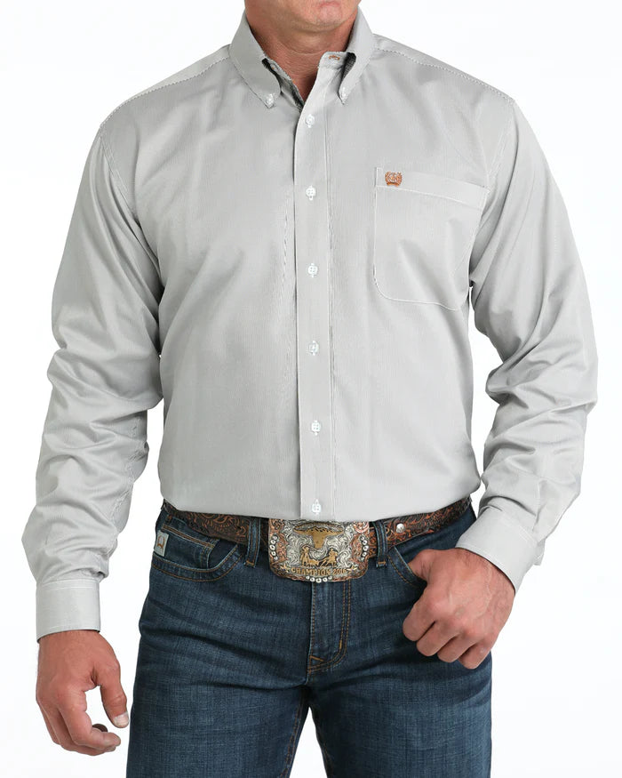 Cinch Men’s Tencel™ Classic Fit Button-Down Western Shirt