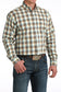 Cinch Men's Classic Fit Button-Down Western Shirt in Multi Plaid